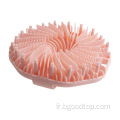 Brosse de massage à boule de douche en silicone